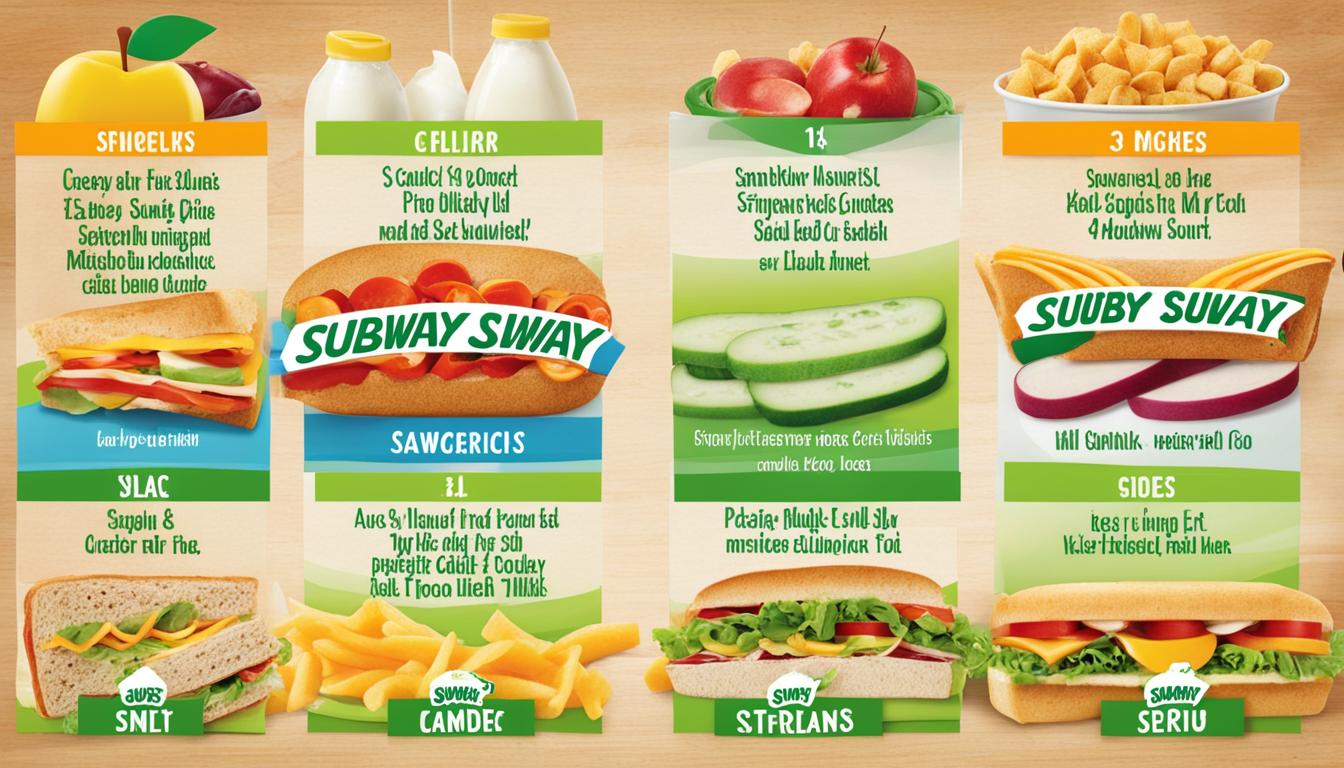 Subway Kids Menu 200+ Items Updated List 2024