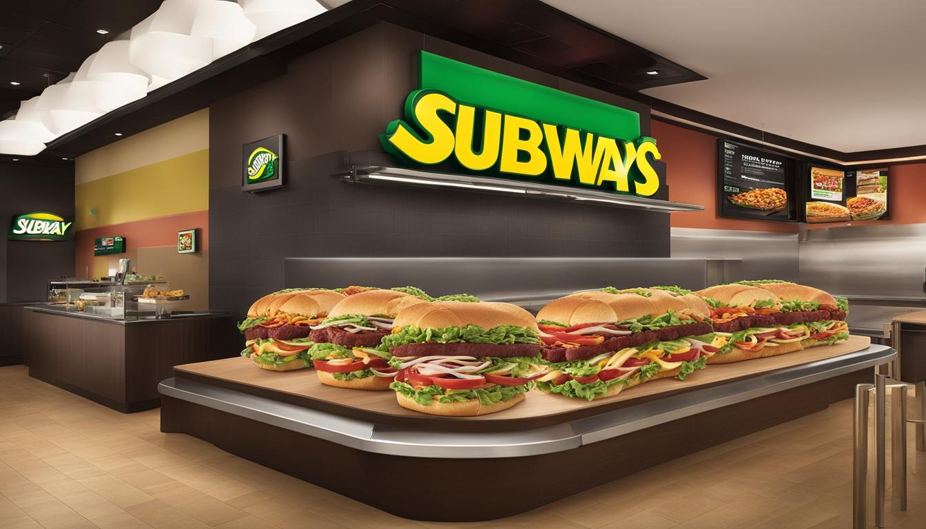 subway menu specials