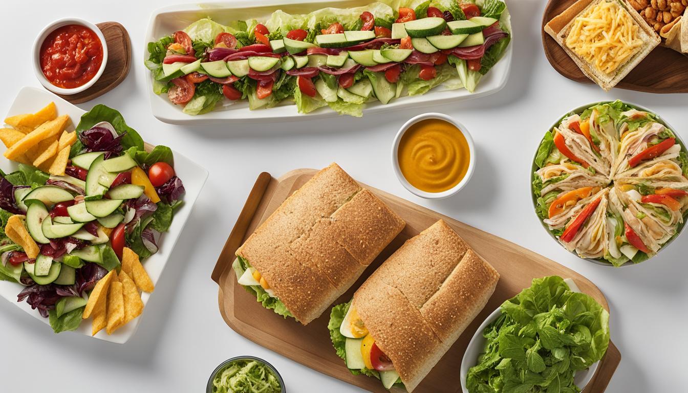 subway platters menu